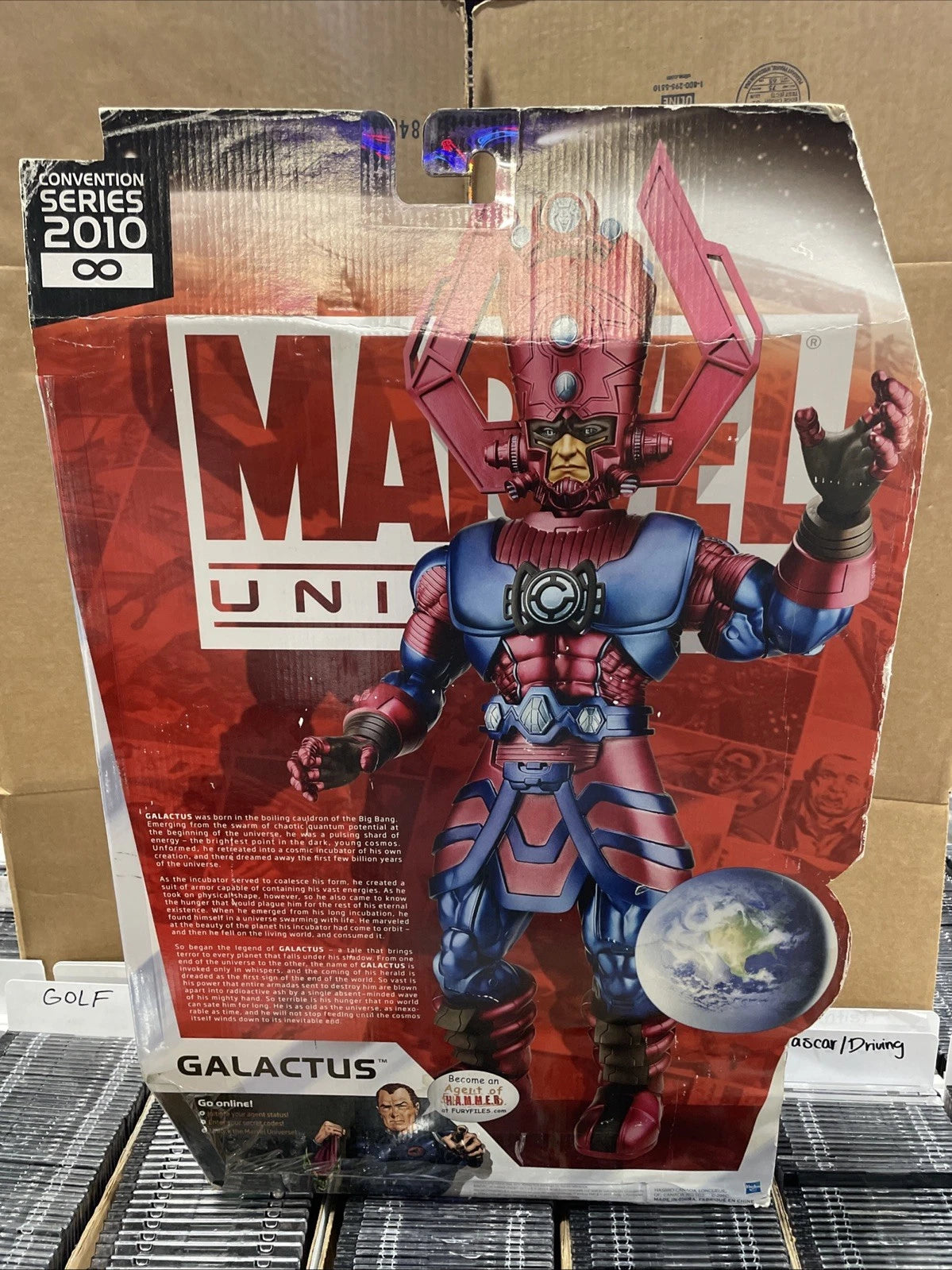 Marvel Universe Galactus 19” Hasbro Figure 2010 SDCC San Diego Comic Con