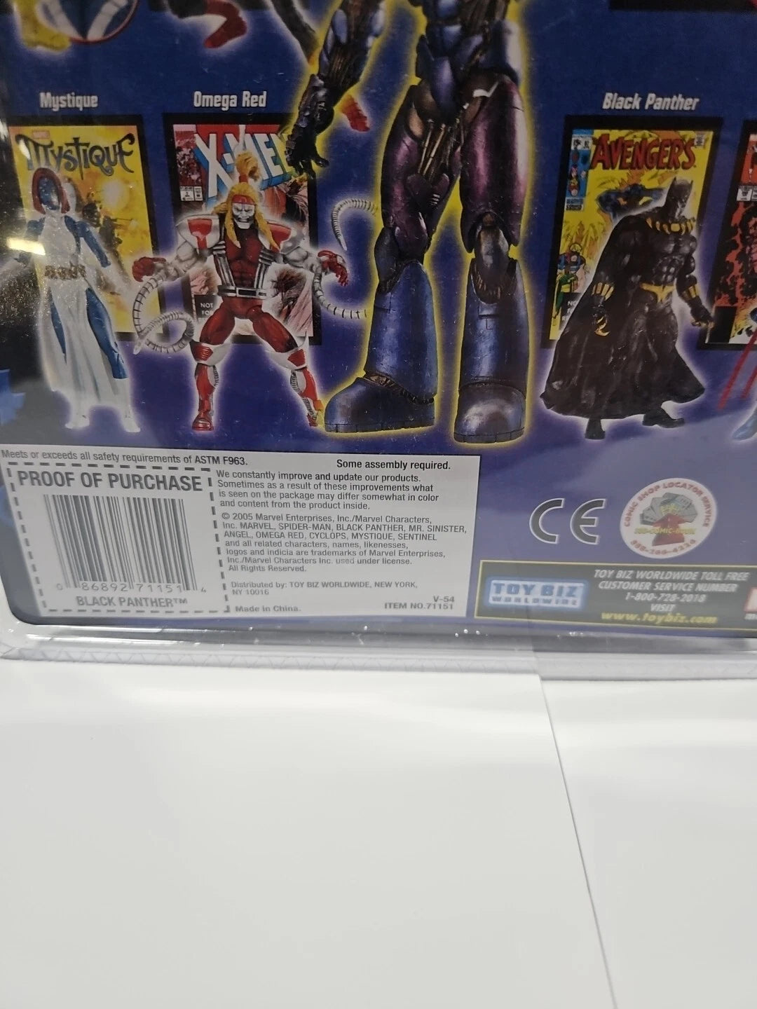 Toybiz Marvel Legends Black Panther 6in Action Figure - 71151 Sealed