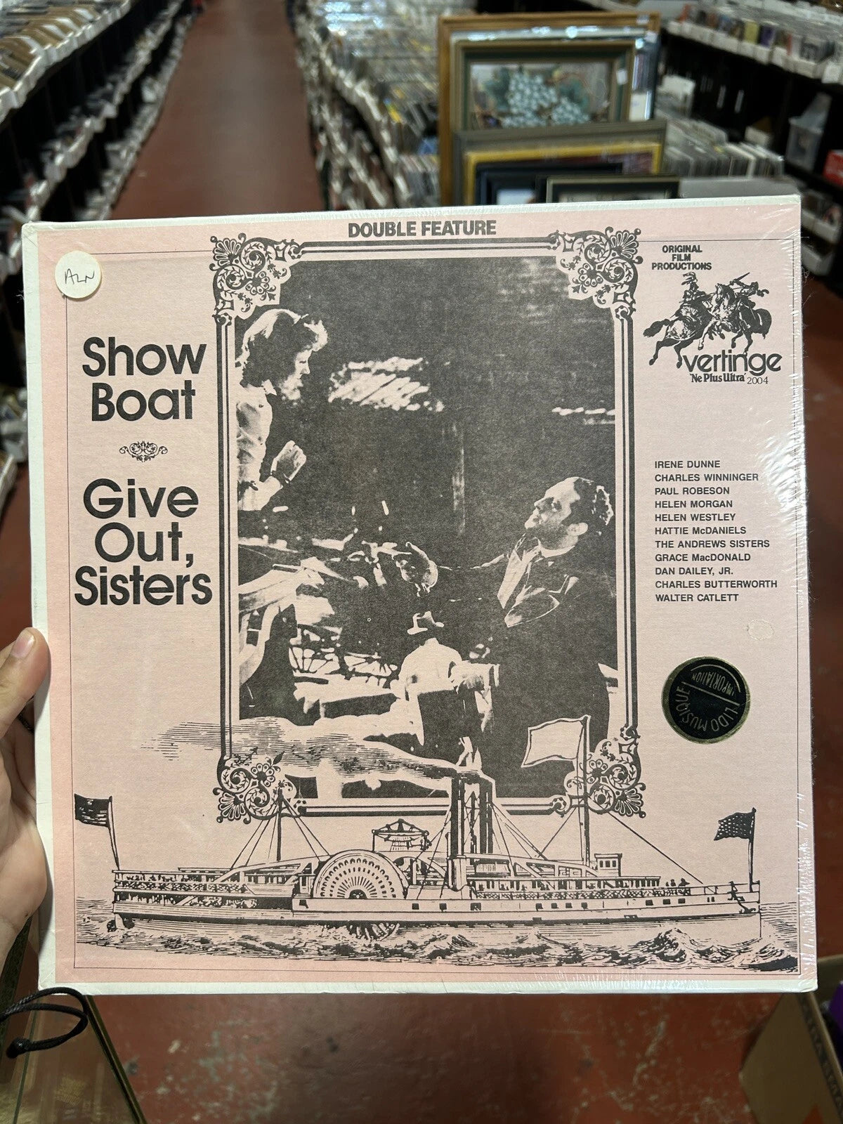 Irene Dunne/ Andrews Sisters: Show Boat-Give Out, Sisters, LP 1970, Musical new