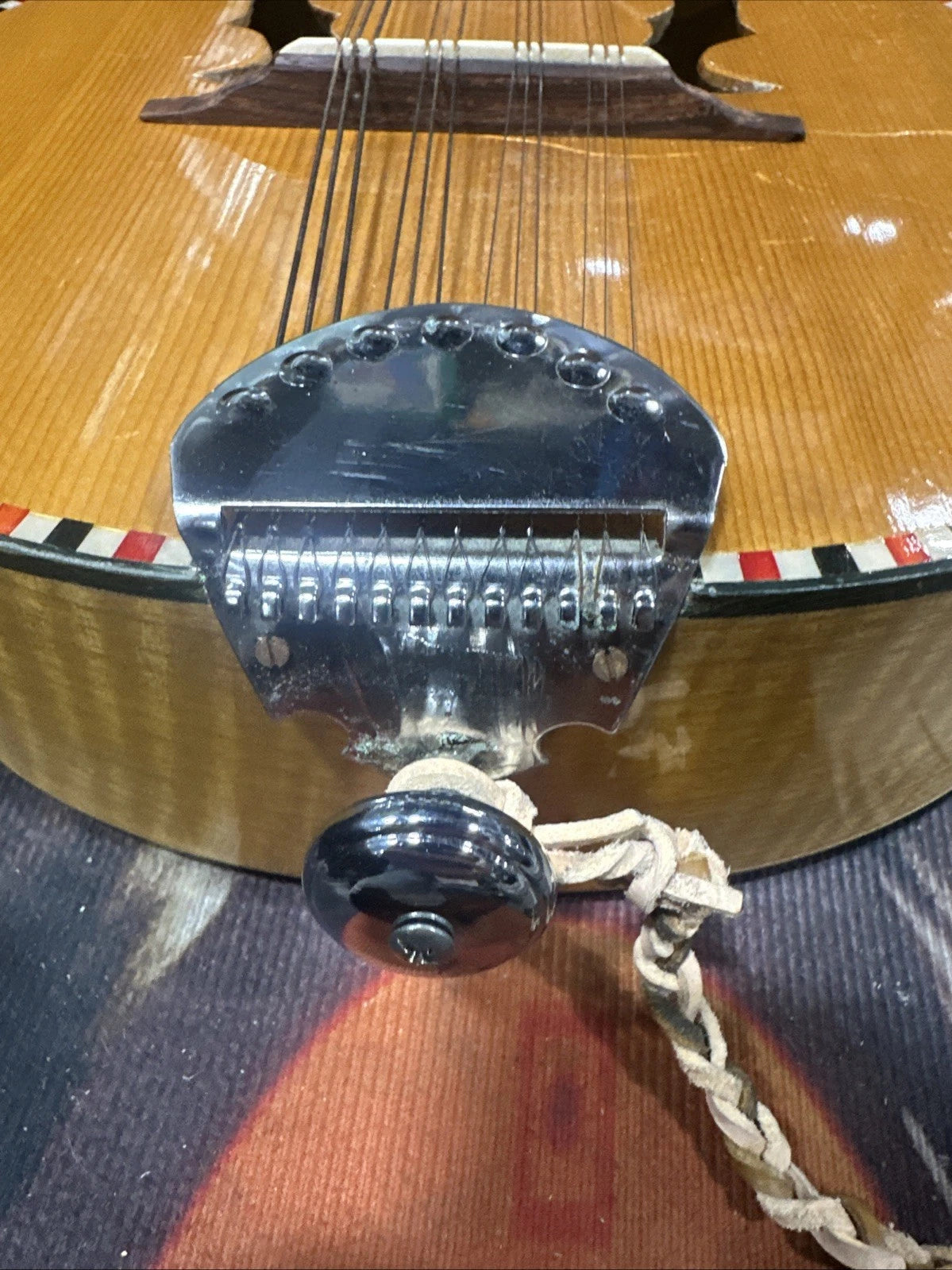 12 String Vintage Wooden Cuban Laud No Markings/labels