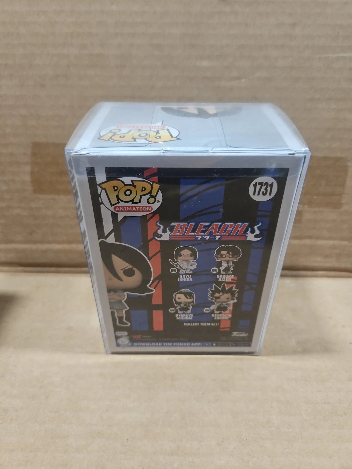 Funko Pop! Bleach Rukia Kuchiki with Kon #1731 Toy Temple LE with Protector