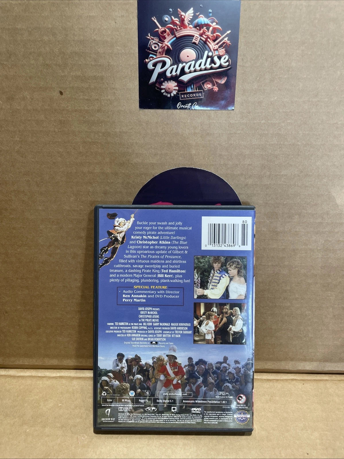 The Pirate Movie (DVD) Like New Condition Rare Vintage