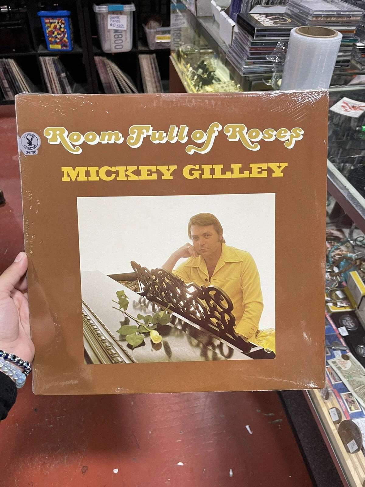 Mickey Gilley "Room Full Of Roses" LP Sealed brand new