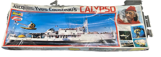Revell/Lodela Jacques-Yves Cousteau's Calypso Plastic Model Ship #RH5216 1/125