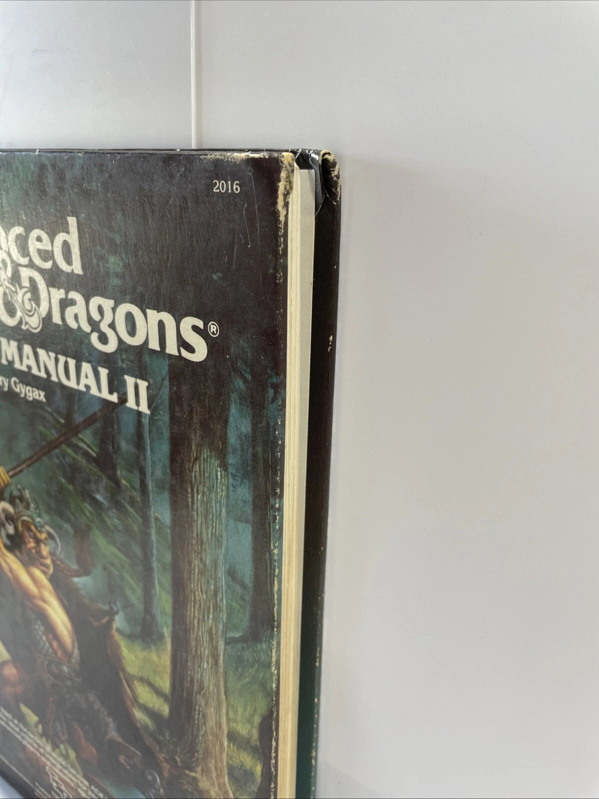 Advanced Dungeons & Dragons Monster Manual 2 II Gary Gygax TSR 1983 Acceptable