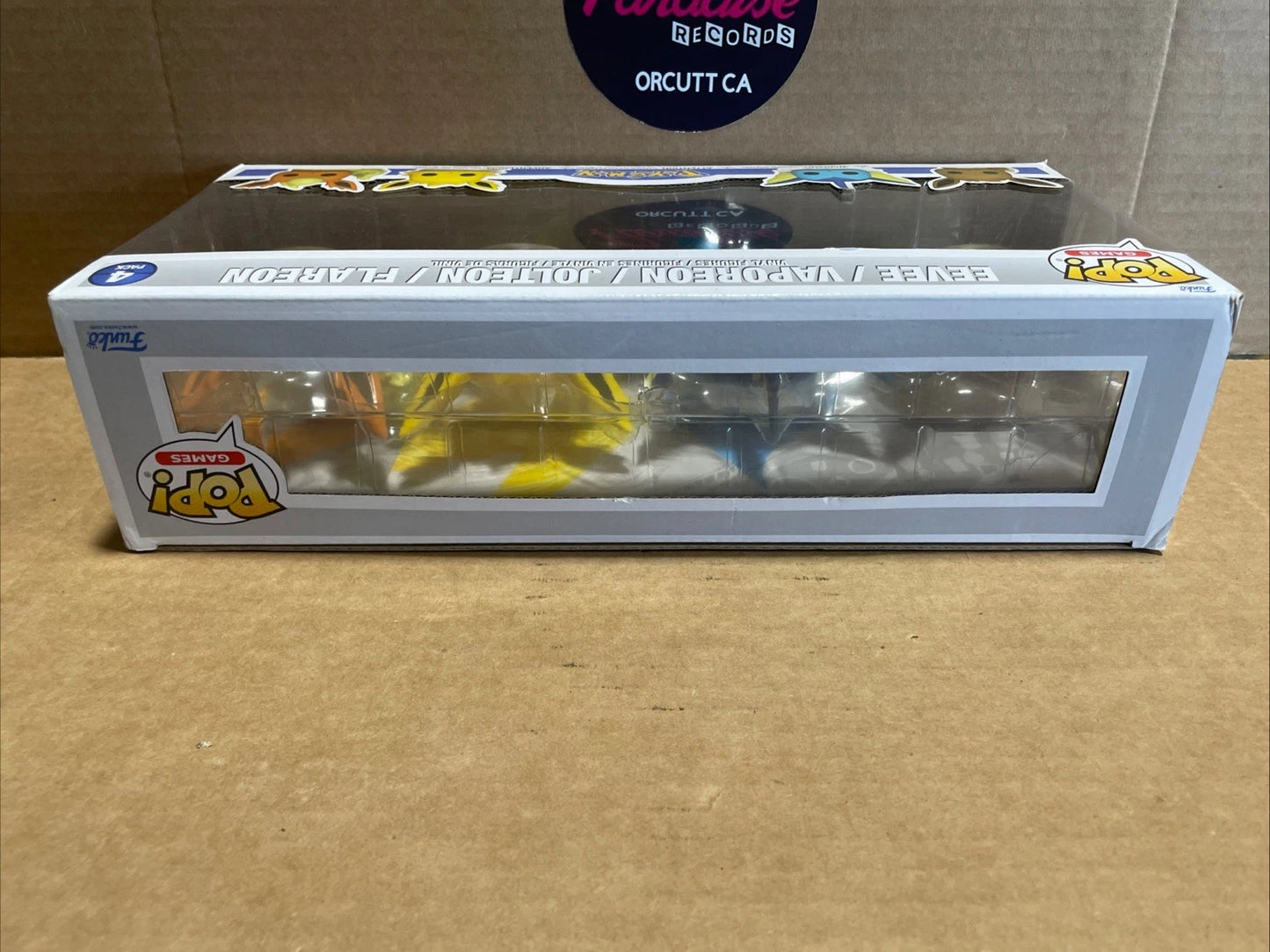 Funko Pop Pokemon Eevee Vaporeon Jolteon Flareon 4 Pack