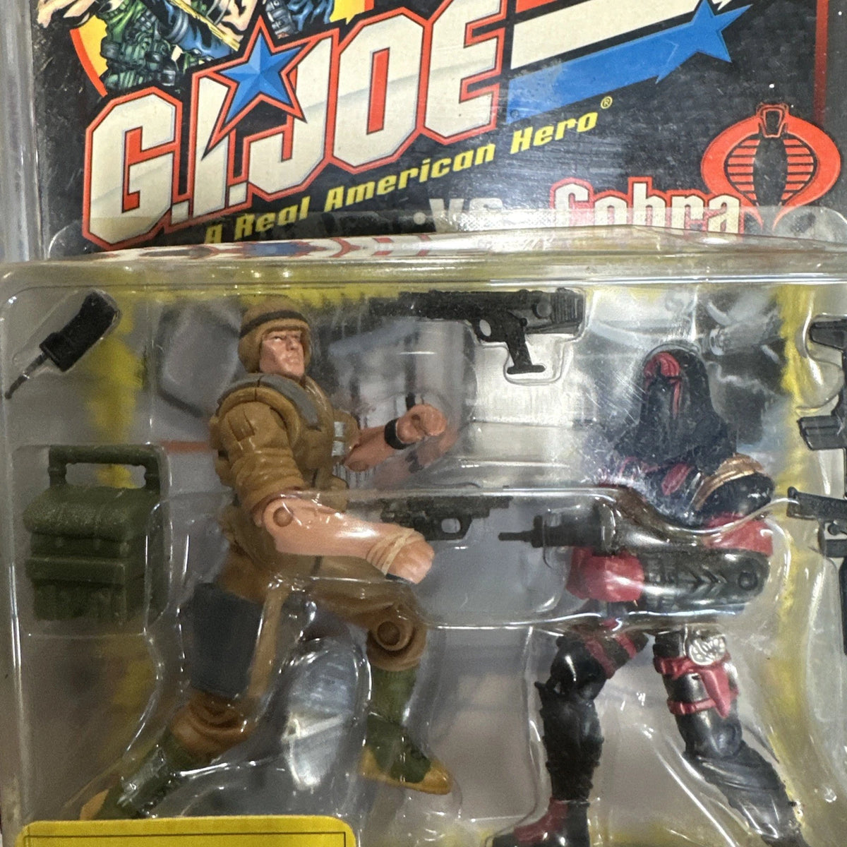 2002 Hasbro G.I. Joe SUREFIRE VS. COBRA SLICE w/ Bonus Pack