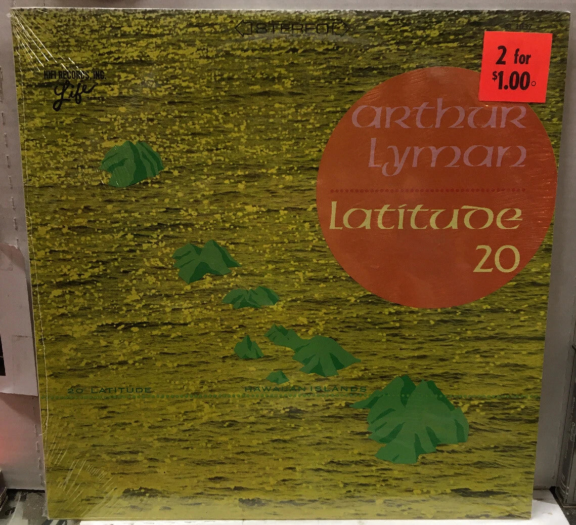 Arthur Lyman Latitude 20 Sealed Record