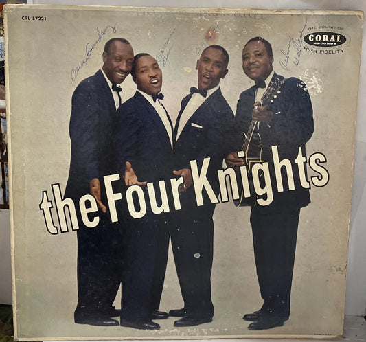 The Four Knights Self Titled Autographed Record CRL57221