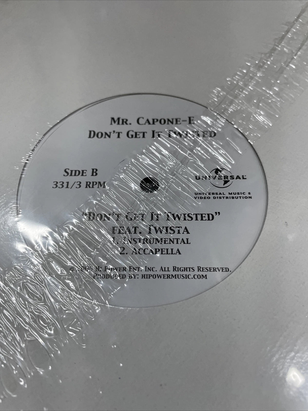Mr. Capone-E Don’t Get It Twister Promo Sealed 12” Single MRC-1000