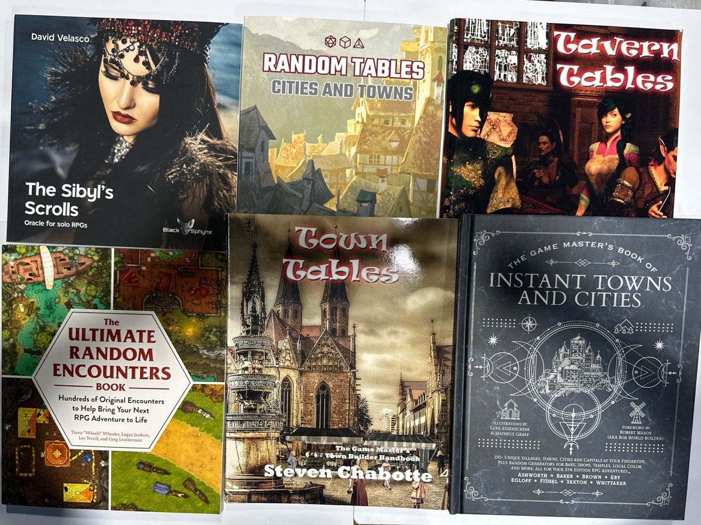 DND Supplemental Book Lot Of 12 - Various Dates Random Books