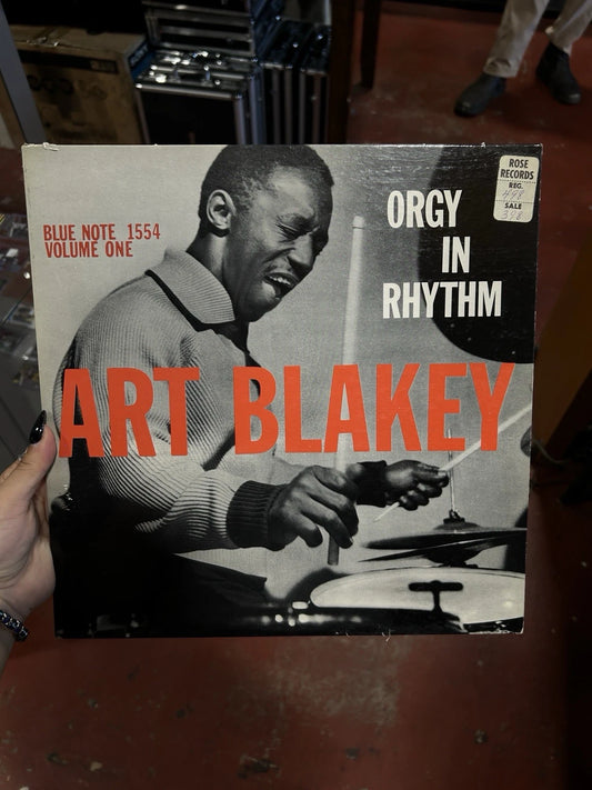 Art Blakey Orgy In Rhythm Archive 1st Blue Note Lp 1554 Vol 1
