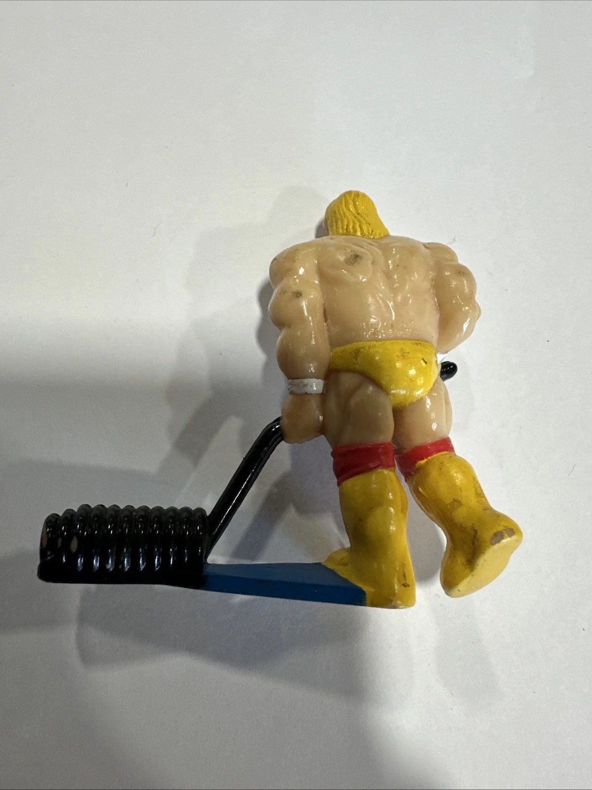 Remco Vintage WWF Superstars Shoot-Out Hockey Game Hulk Hogan Action Figure