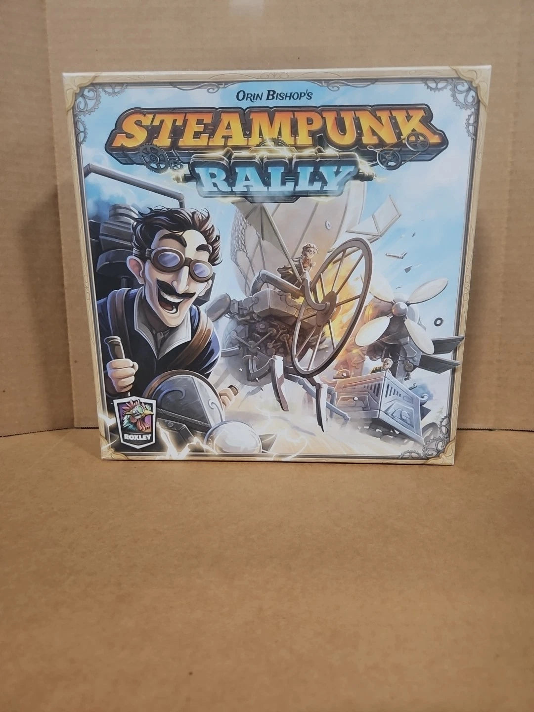 Steampunk Rally Board Game + Steampunk Rally Fusion Complete