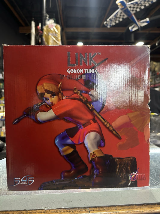 First 4 Figures -The Legend of Zelda Ocarina Of Time Adult Link Red Tunic Statue