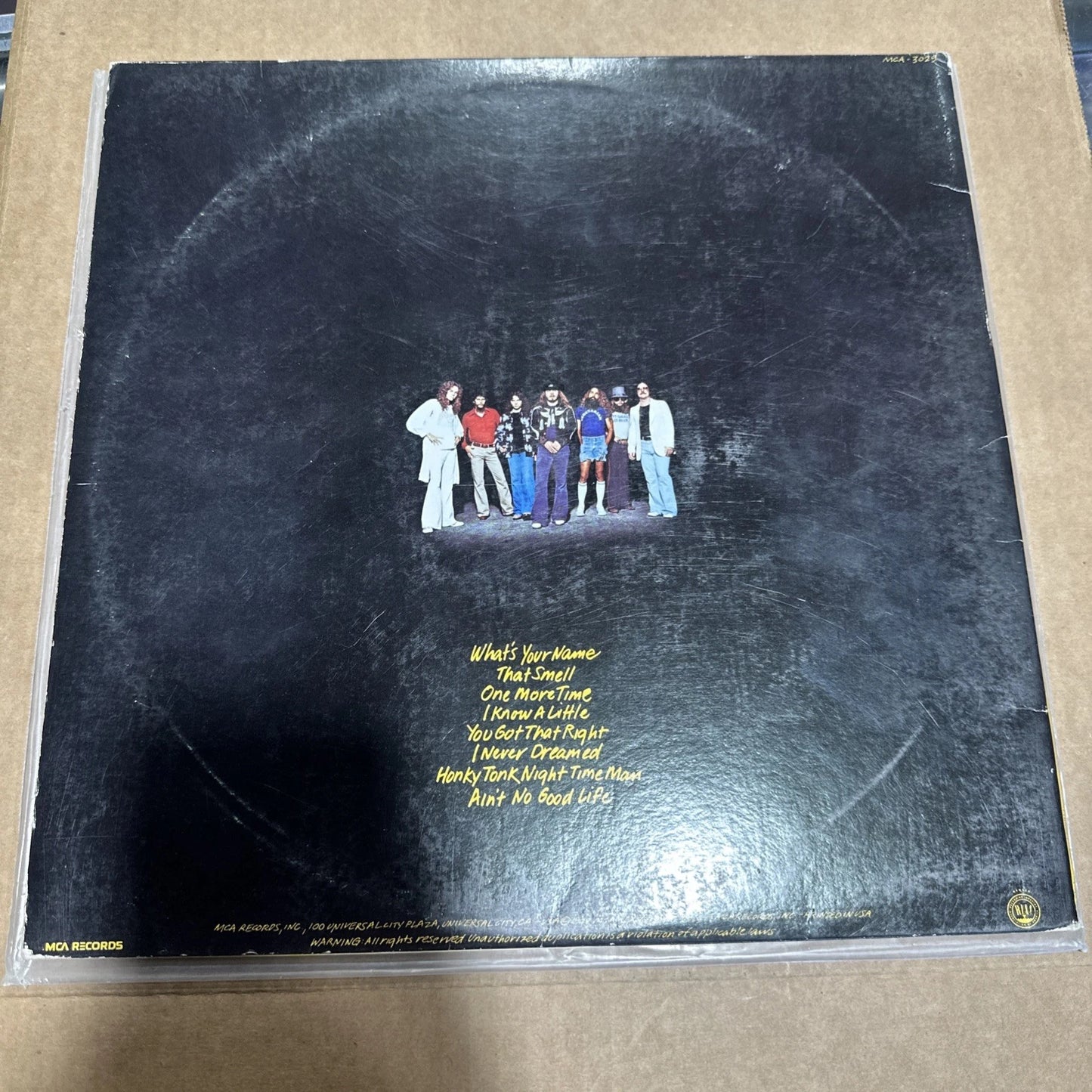 Lynyrd Skynyrd - Street Survivors LP 1977 Pressing w/ Inserts Flames Cover