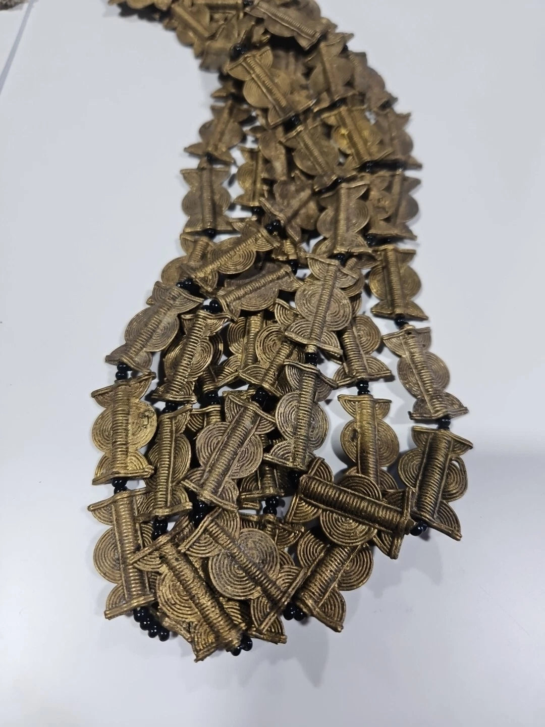 Handmade African Baule Lost Wax Natural African Trade Beads