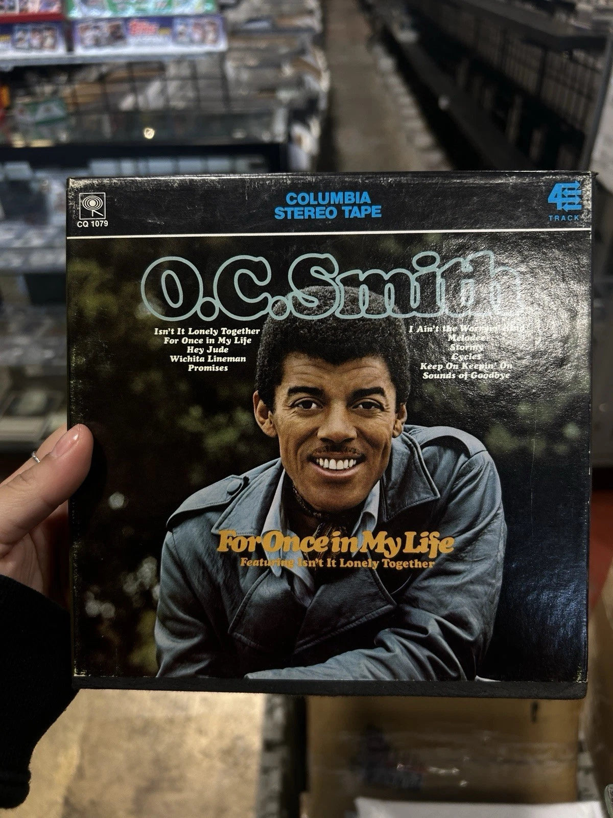 For Once in My Life by O C Smith Reel to Reel 4 track cq 1079 R&B