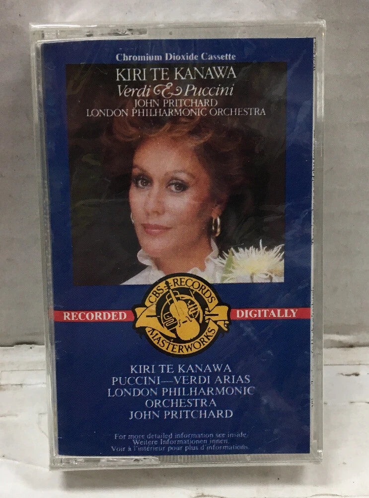 Kirite Kanawa Verdi & Puccini Sealed Cassette