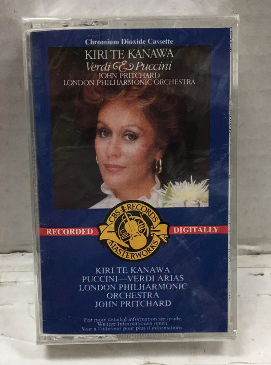 Kirite Kanawa Verdi & Puccini Sealed Cassette