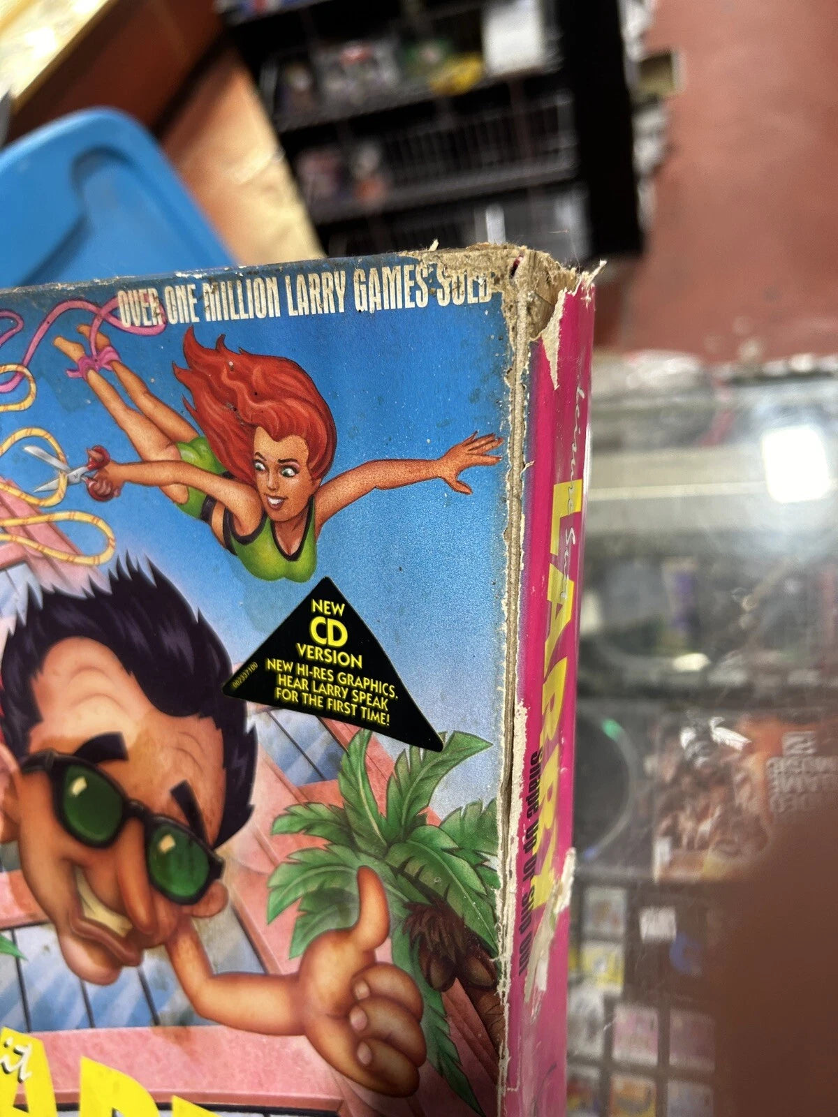 Leisure Suit Larry Shape Up or Slip Out PC Computer Video Game CD Sierra 1994