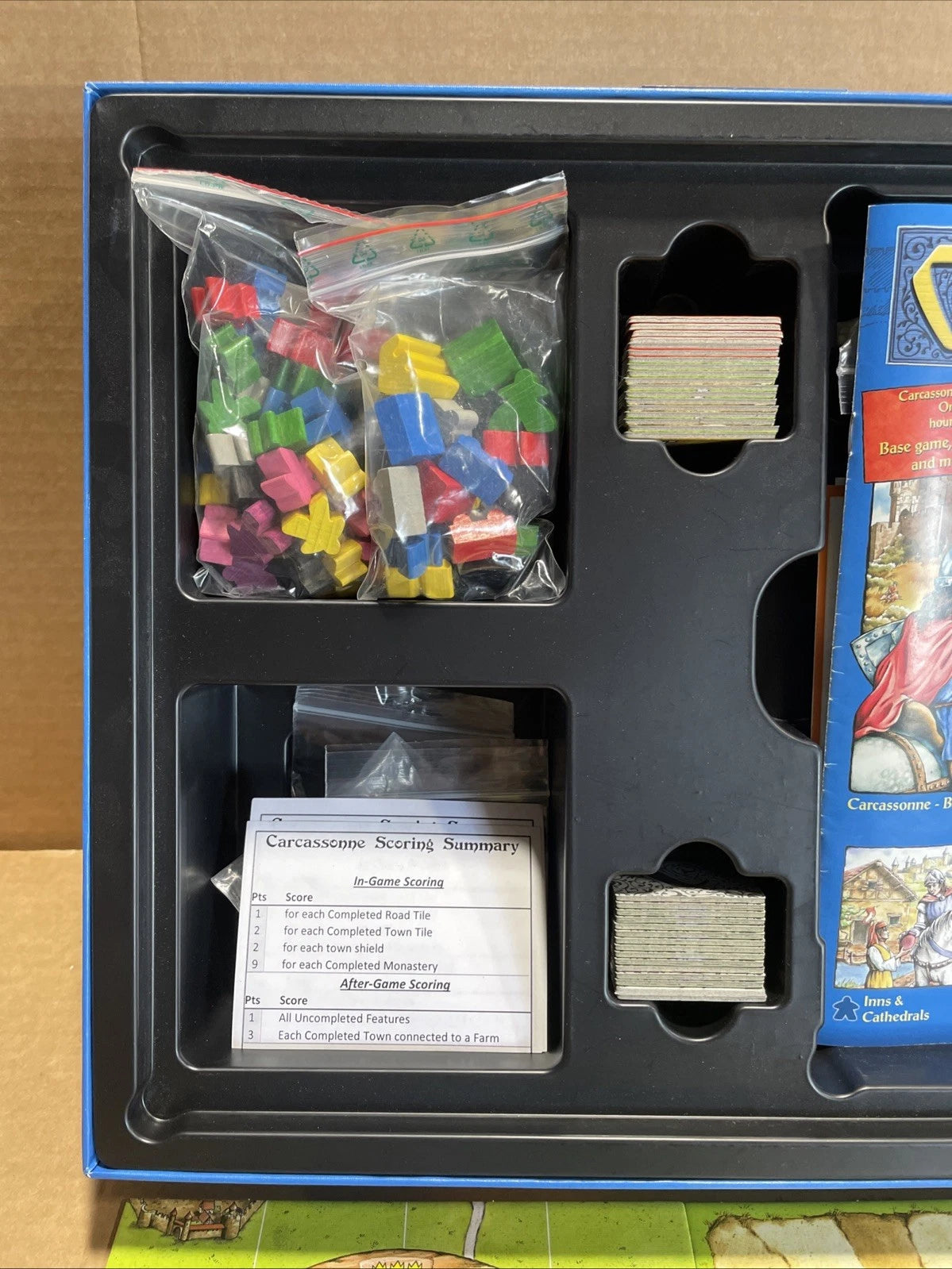 Carcassonne Big Box Board Game + Mini Expansion + The River Complete