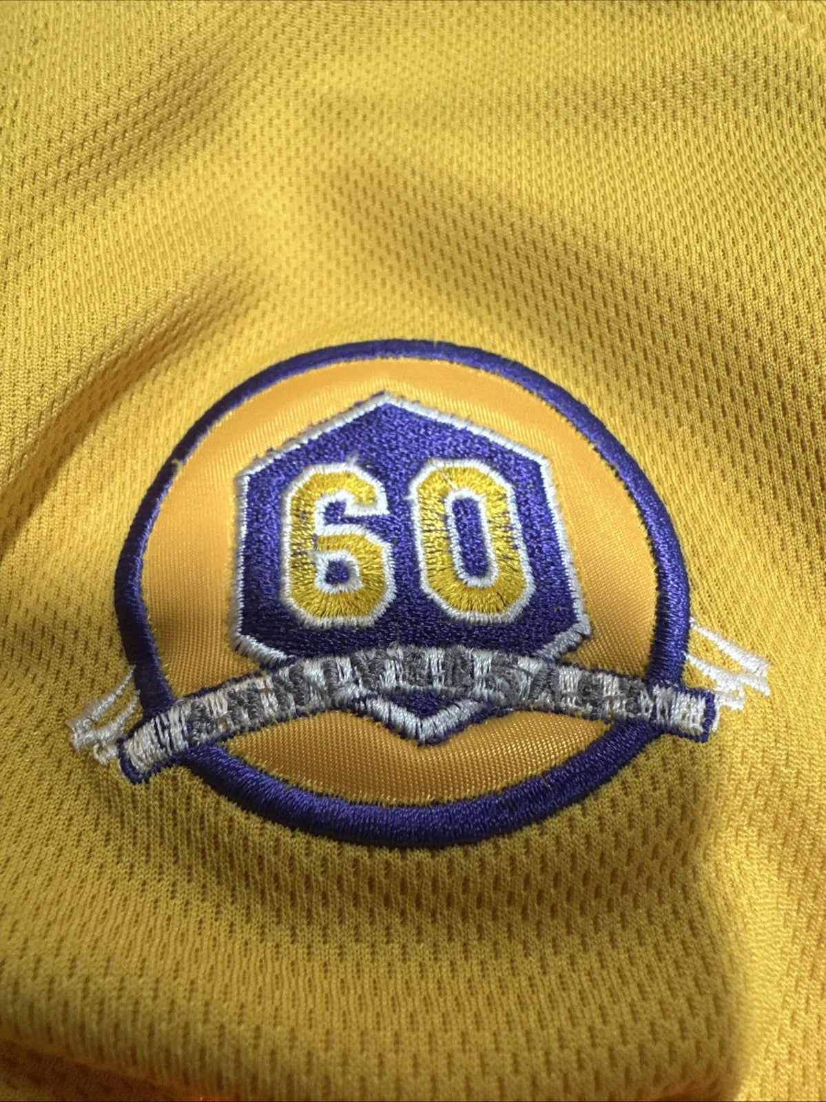 Adidas 60th Anniversary Odom #7 Los Angeles Lakers NBA Jersey Men’s 50