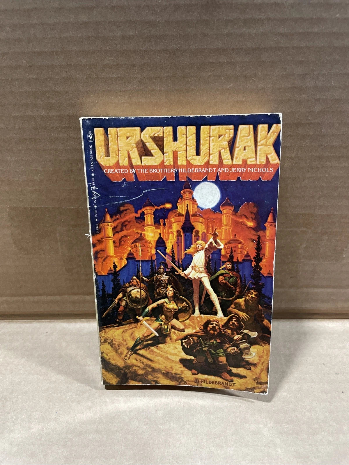Urshurak 1979 Book Brothers Hildebrandt Jerry Nichols Paperback First Edition