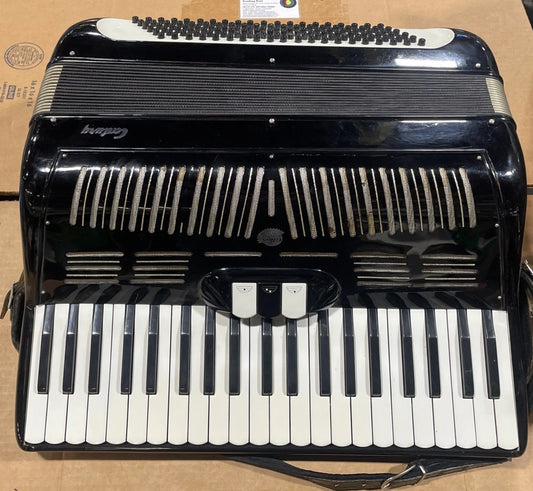 Atlas Accordion Century Made In Italy With Original Case Model 3594 Vintage