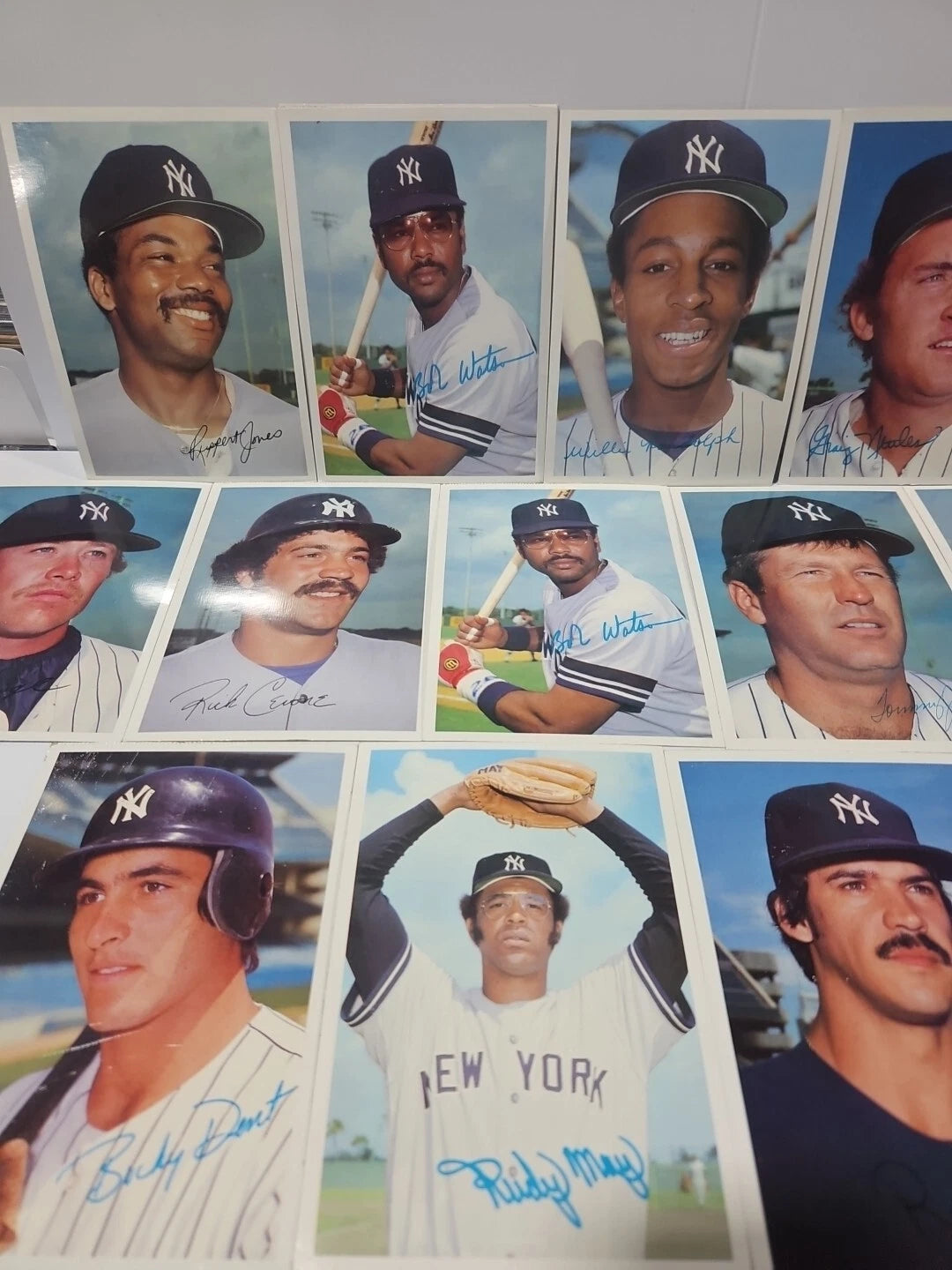 1981 TOPPS Super Home Team Collector's Cards New York Yankees Lot Of 15