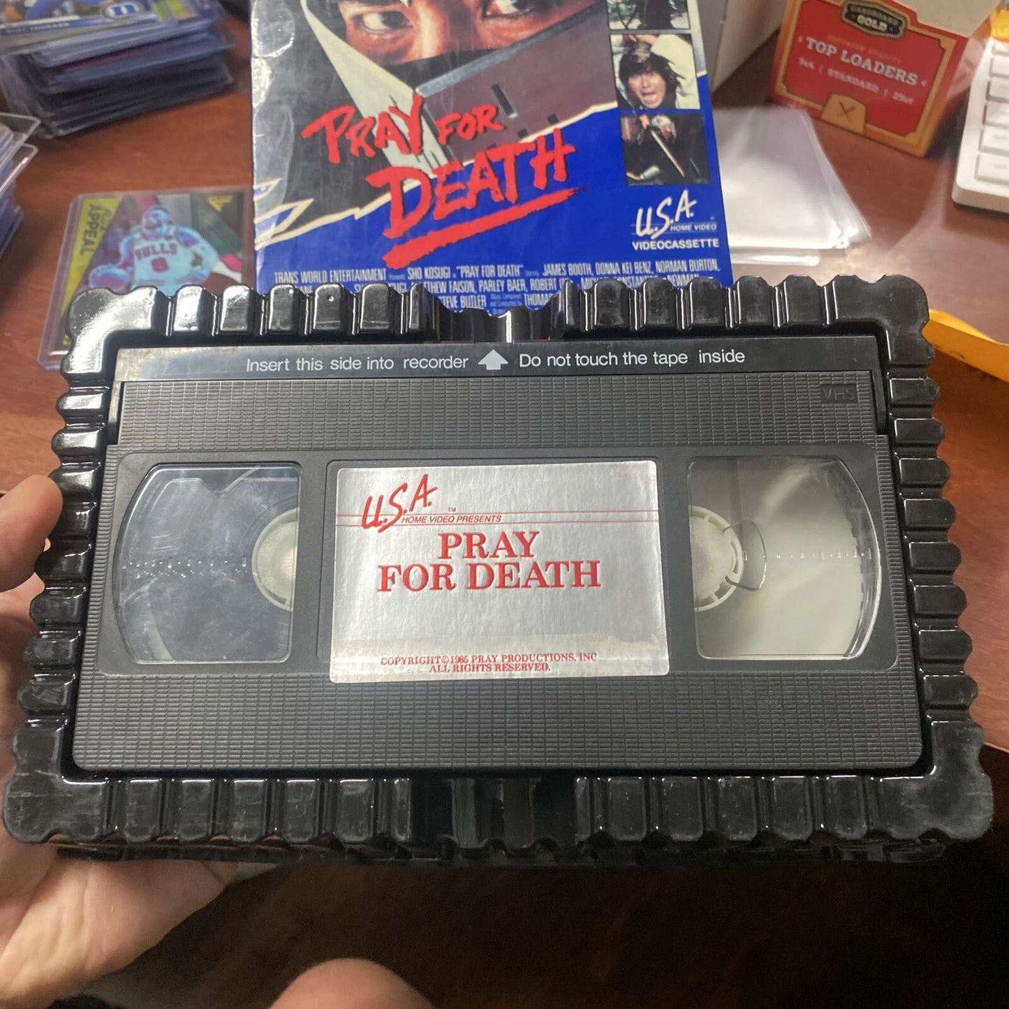 Pray For Death (1986) VHS—U.S.A. Home Video BIG BOX—Martial Arts/Ninja