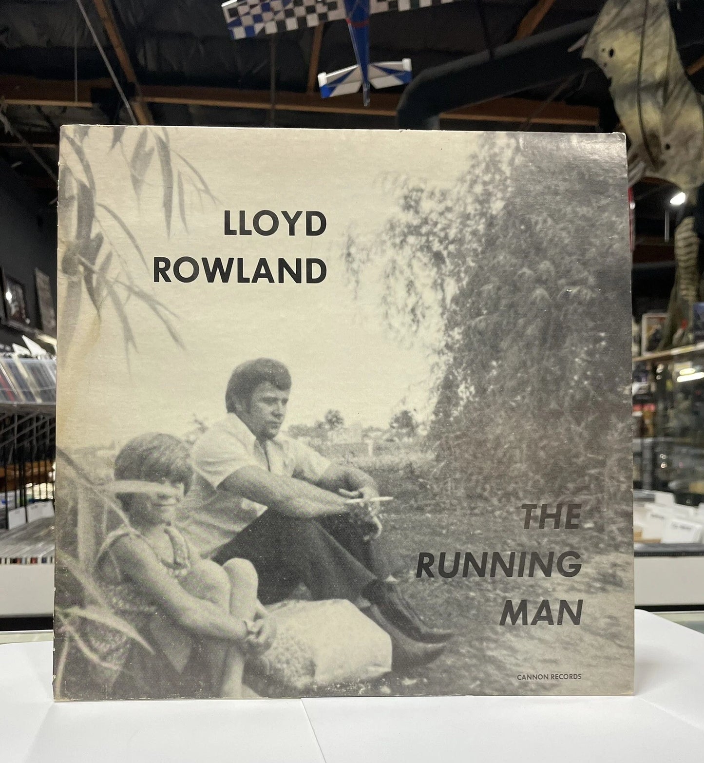 Lloyd Rowland - The Running Man Vinyl LP Record (Cannon Records) VG/VG+