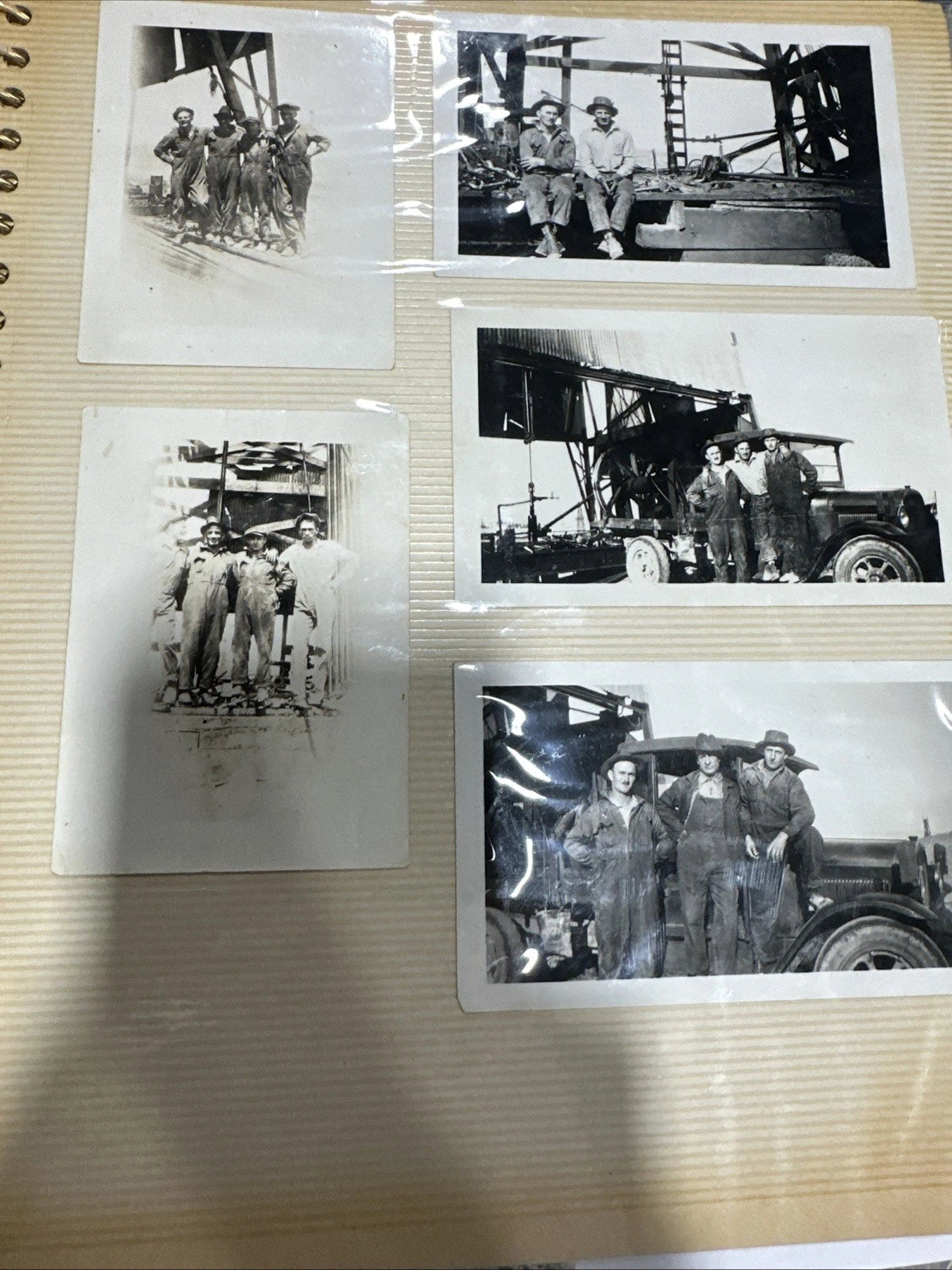Vintage 1930-70s Photo Album Book with 100+ Photos Scrapbook Love Soldier Babies