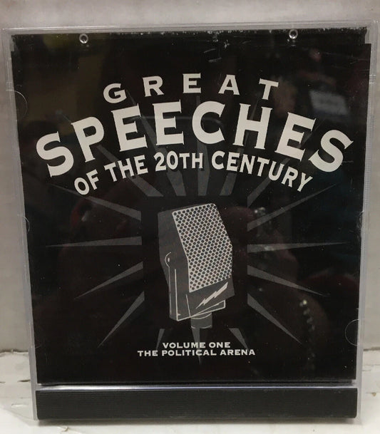 Great Speeches Of The 20TH Century Vol.1 The Political Arena Various CD