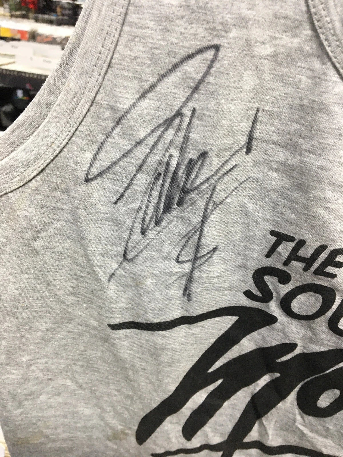 Eddie Money (R.I.P.) The Sound Of Money Autographed Large Shirt