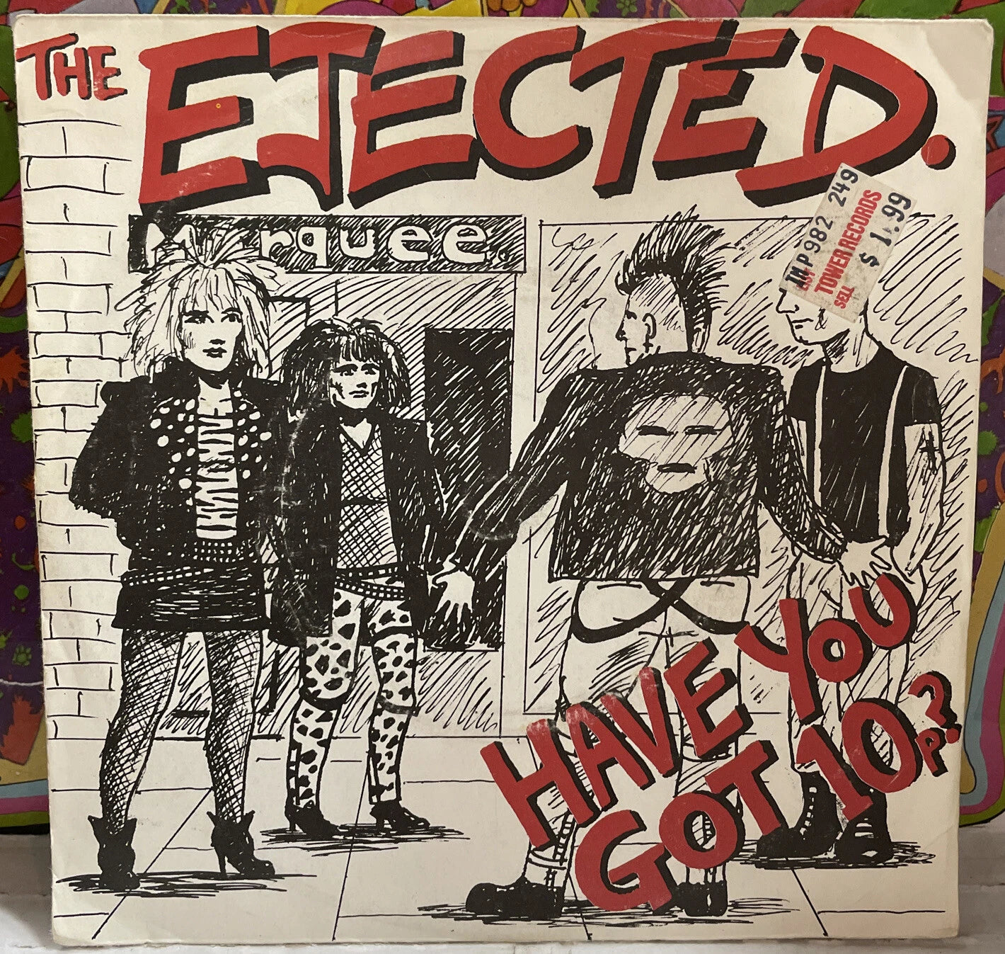 The Ejected Have You Got 10p? UK 7” EP RIOT14