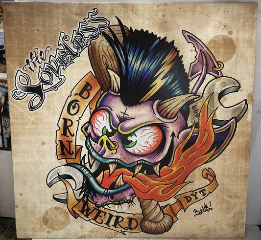 The Loveless Born Weird Record HHR-005 Translucent Orange