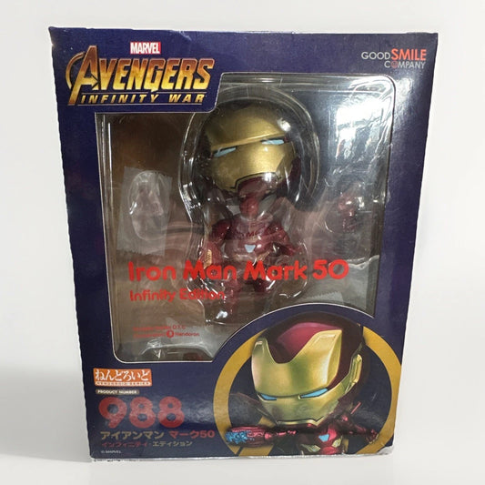 Nendoroid Avengers Infinity War Edition Iron Man Mark 50 Good Smile Open Box