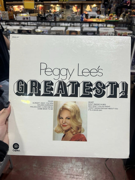 Peggy Lee - Peggy Lee's Greatest! - Capitol Records DKAO-377 LP Vinyl New Sealed
