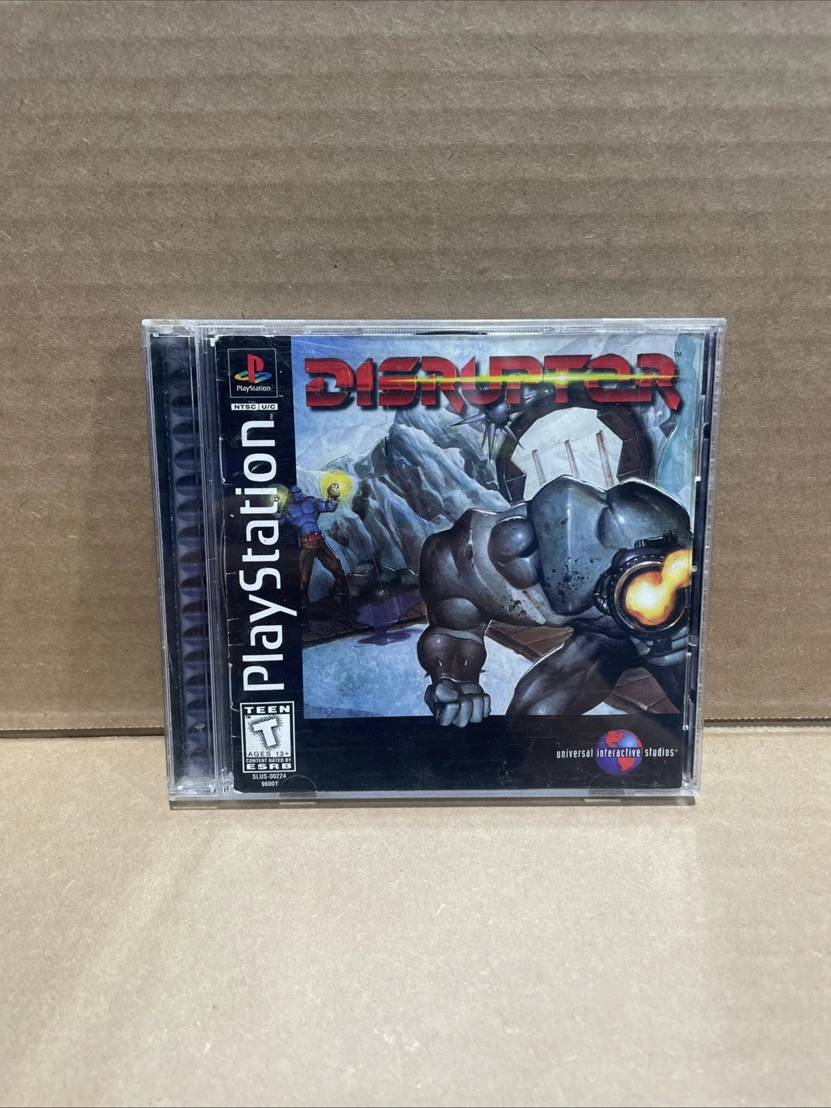 Disruptor PlayStation 1 Video Game Sci-Fi Shooter