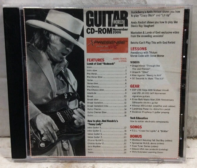 Guitar World November 2006 CD-Rom