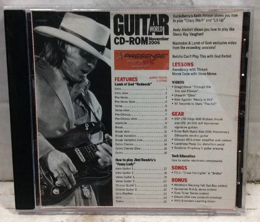 Guitar World November 2006 CD-Rom