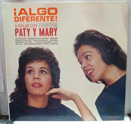 Paty Y Mary !Algo Diferente! A Bailar Com Paty Y Mary Record EX5040