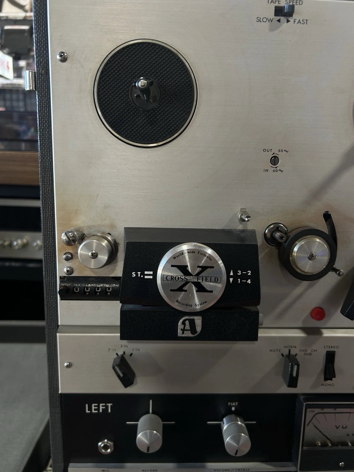 Vintage Akai M-9 Solid State Reel to Reel Tape Player UNTESTED as is