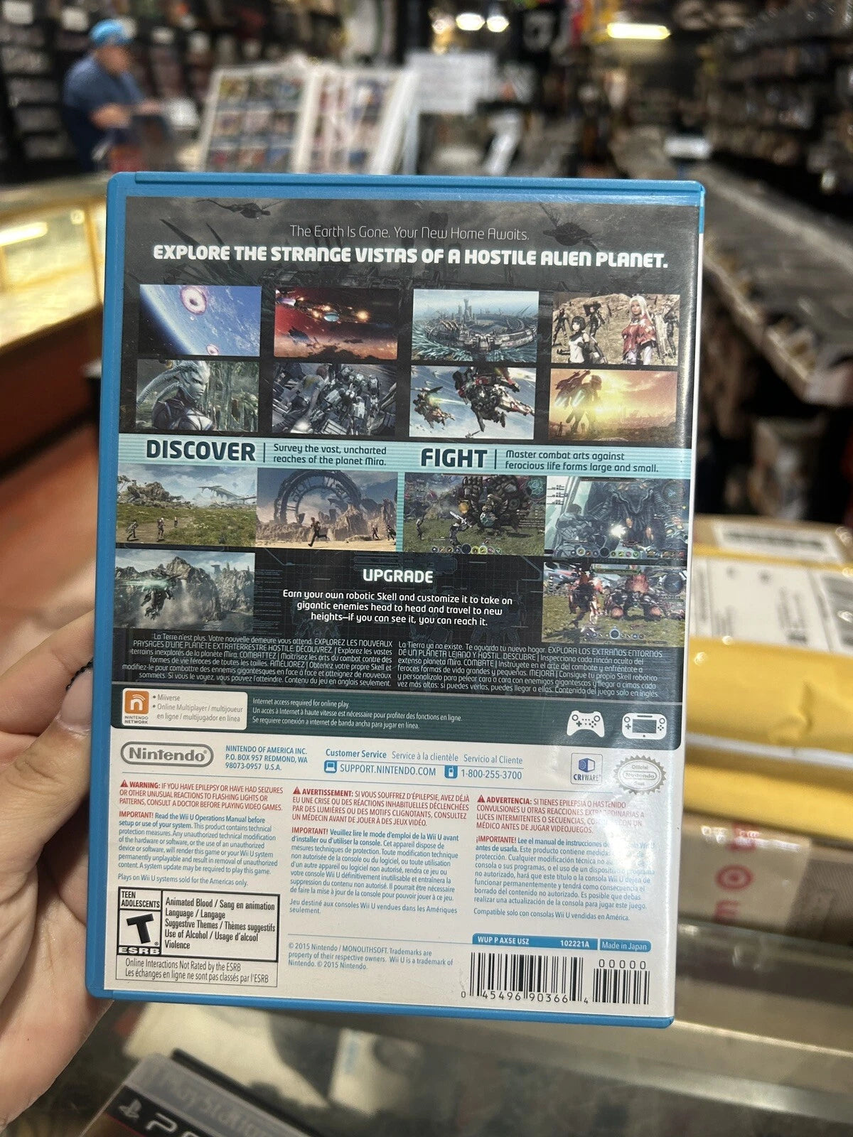 Xenoblade Chronicles X (Nintendo Wii U, 2015)