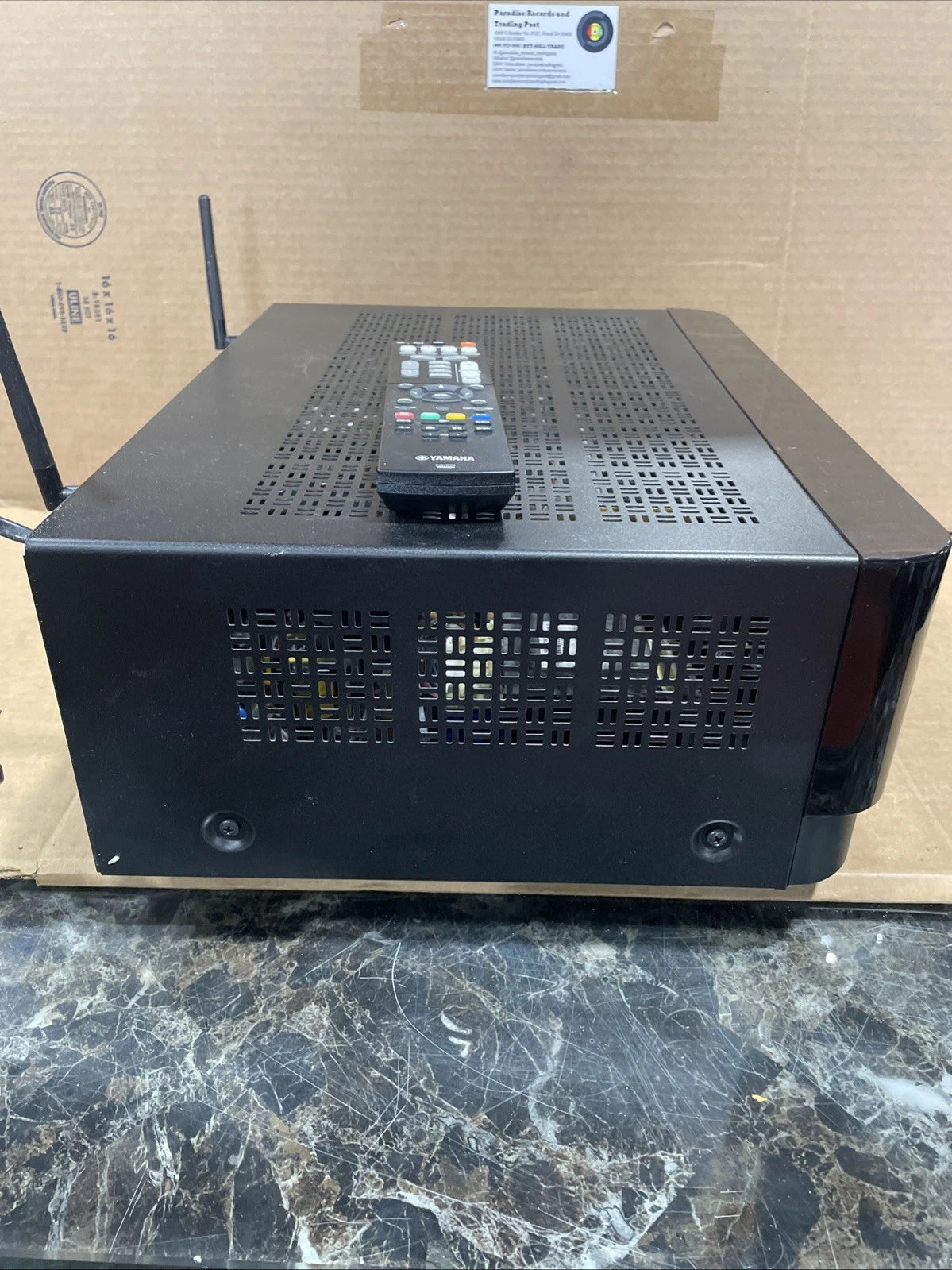 Yamaha RX-V4A 5.2 Channel AV Receiver Bluetooth MusicCast HDMI 4K – Excellent