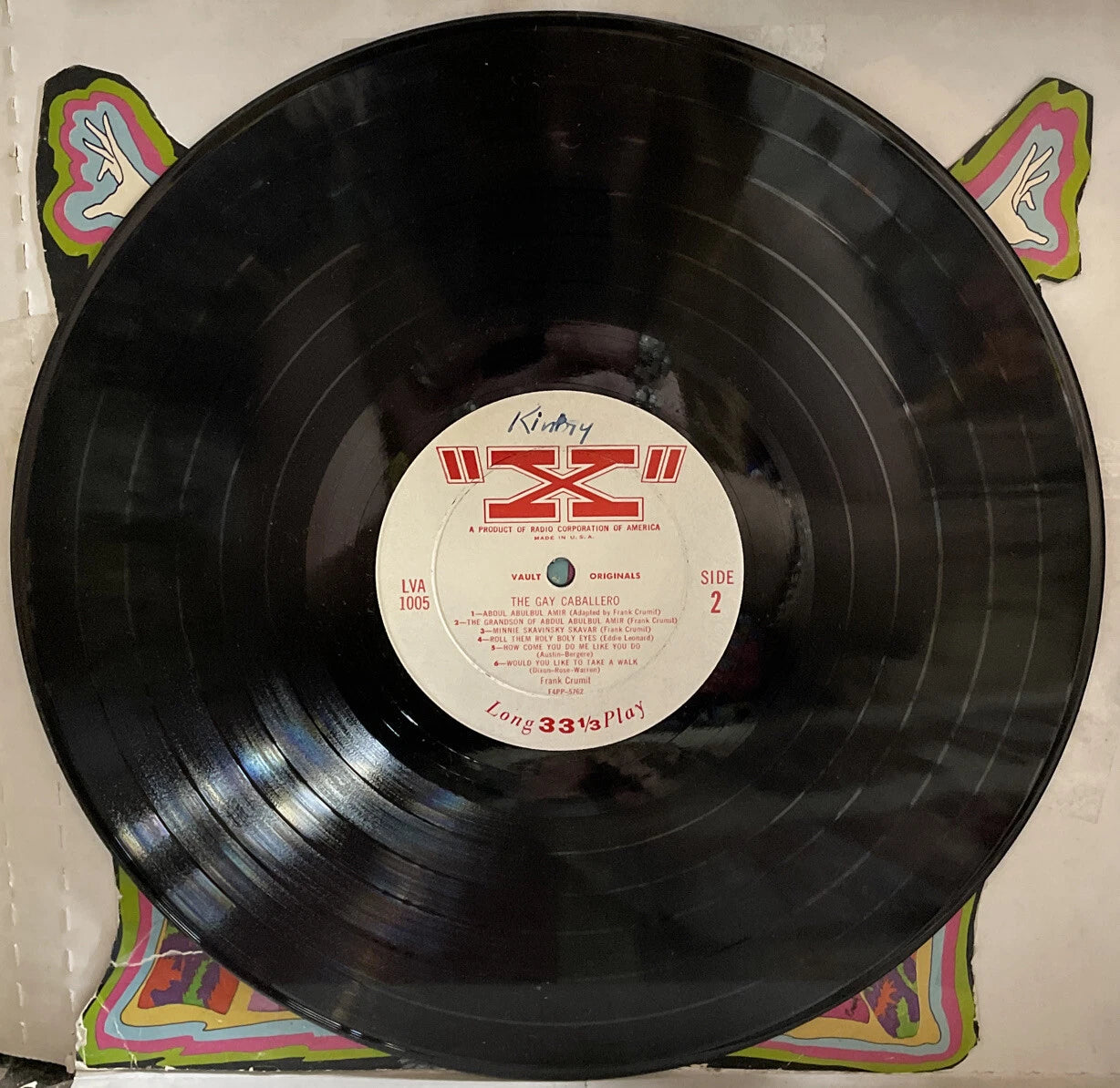 Frank Crumit The Gay Caballero Record LVA-1005