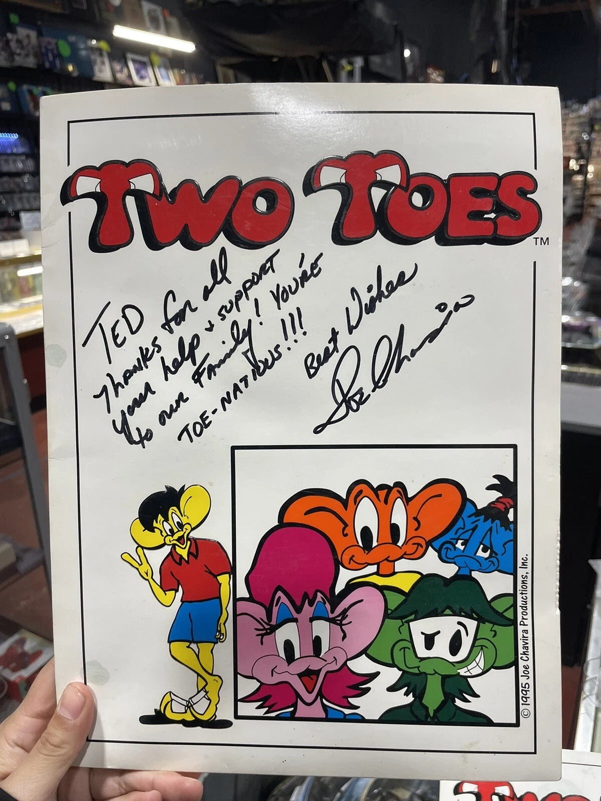 Two Toes Posters (2 of each)