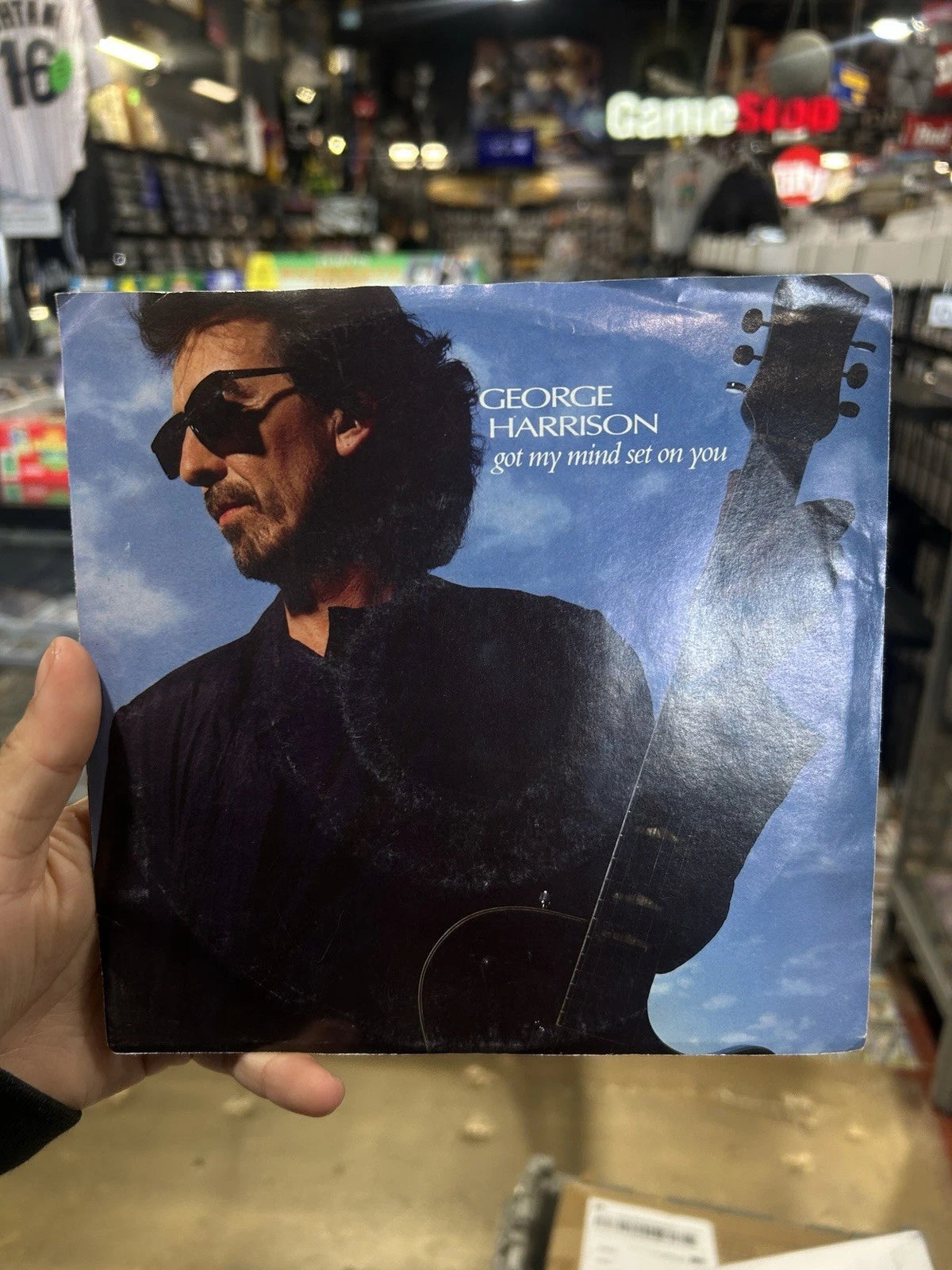 George Harrison - Got My Mind Set On You w/ Picture Sleeve - 45 RPM 7” vg+