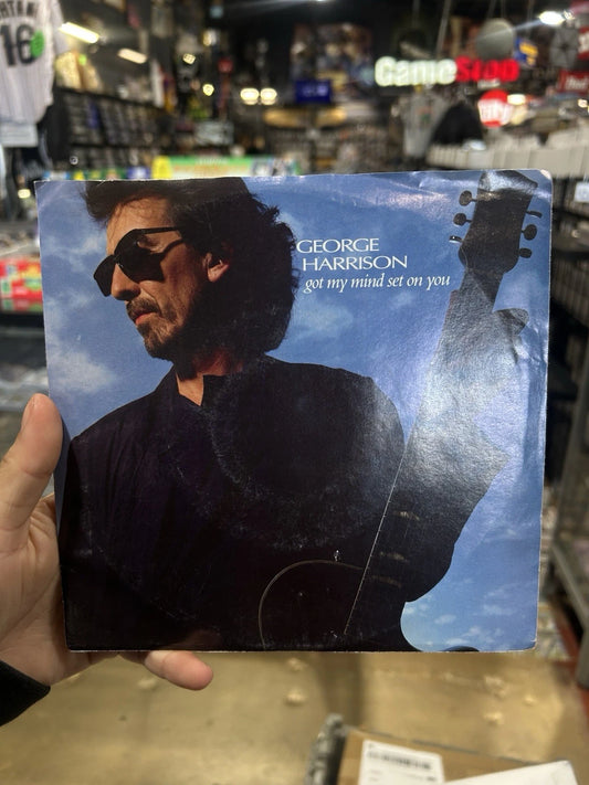 George Harrison - Got My Mind Set On You w/ Picture Sleeve - 45 RPM 7” vg+